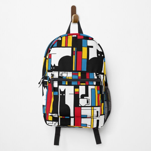 Artikelvorschau, Mondrian Cats Library von Tobe Fonseca entworfen und verkauft von Tobe Fonseca®.
