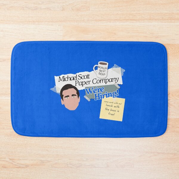 Item preview, Michael Scott Paper Company - "Hiring, lunch with the boss is free" - The Office (US)  designed and sold by ach-prints.