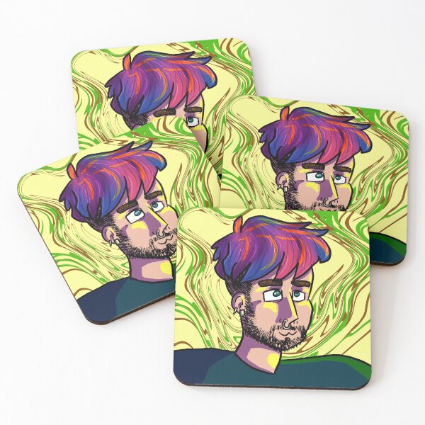 Item preview, Axel Self Portait With Colored Hair designed and sold by CrazyStarlight.