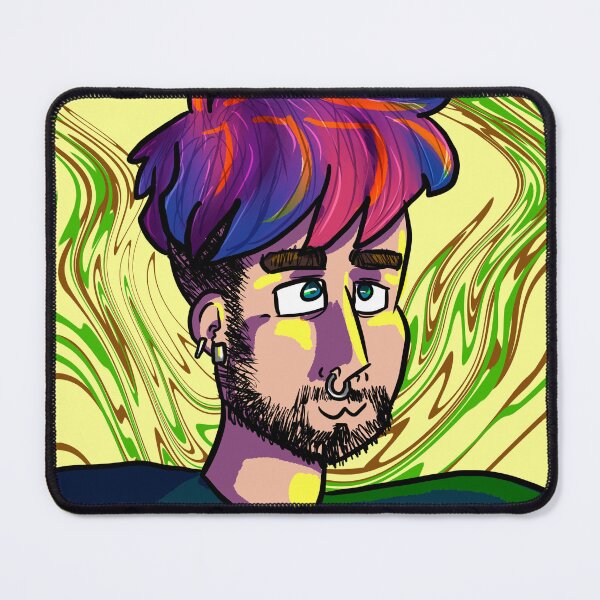 Item preview, Axel Self Portait With Colored Hair designed and sold by CrazyStarlight.