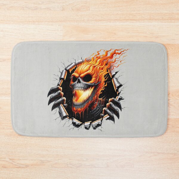 Item preview, Flaming Skeleton Bursting out designed and sold by bunnyboiler.