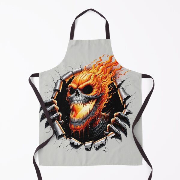 Item preview, Flaming Skeleton Bursting out designed and sold by bunnyboiler.