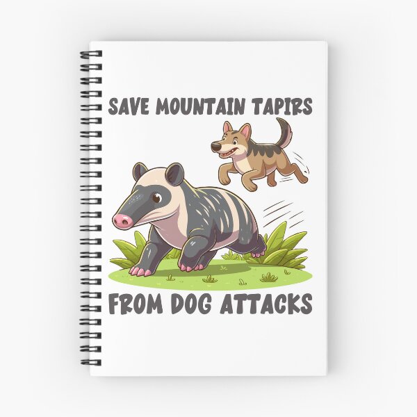 Item preview, Save Mountain Tapirs From Dog Attacks designed and sold by Stick-Artistry.