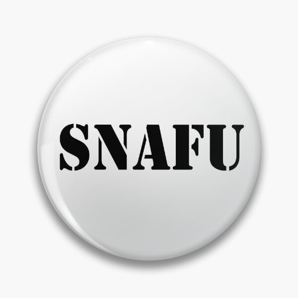 Item preview, SNAFU - Stencil Stylized Quote designed and sold by Jovie-Patch.