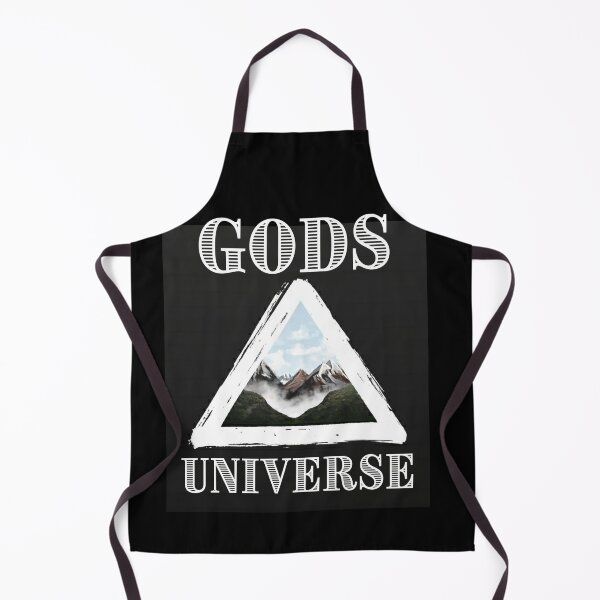 Item preview, Gods universe in triangle,mountains christian happy cute romantic gifts designed and sold by thankful-loco.