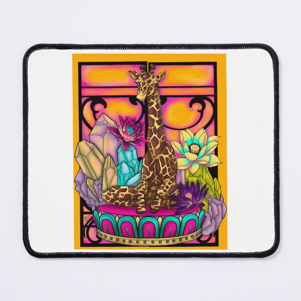 Item preview, Meditation giraffe designed and sold by HoodRatSwagger.