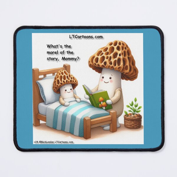 Item preview, Morel Mushroom Bedtime Stories designed and sold by Rick London Gifts.