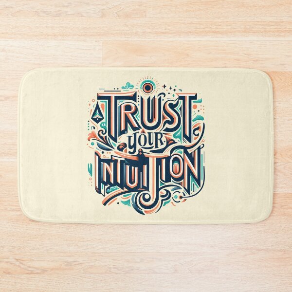 Item preview, Trust your intuition, typography designed and sold by maxmaj.