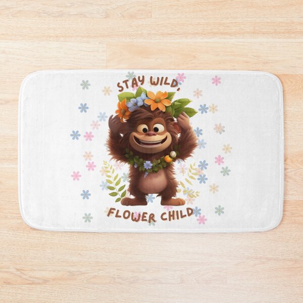 Item preview, Sasquatch Flower Child designed and sold by shellkie.