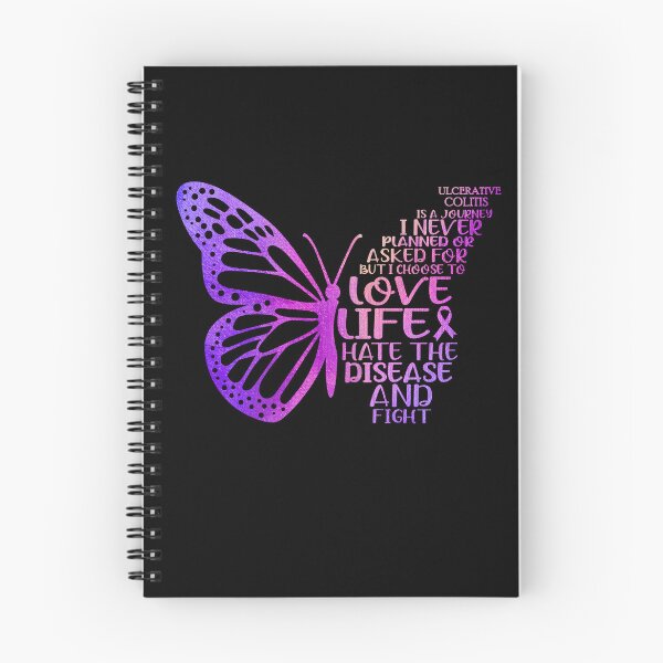 Item preview, Ulcerative Colitis is a journey I NEVER planned or asked for but i choose to LIVE LIFE hate the disease and FIGHT designed and sold by KatMercerr.