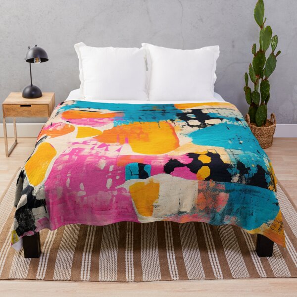 Item preview, Trendy Contemporary Modern Art Colorful Abstract Designs designed and sold by DEC02.