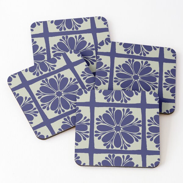 Item preview, Flower Mosaic Tile designed and sold by girlboss83.