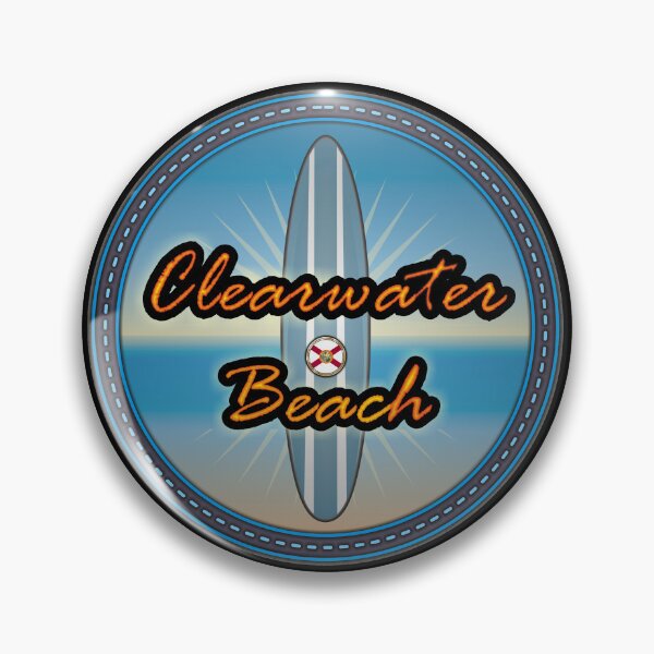 Item preview, Clearwater Beach Florida stitching effect designed and sold by studioss76.