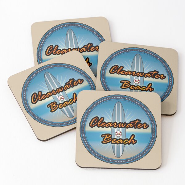 Item preview, Clearwater Beach Florida stitching effect designed and sold by studioss76.