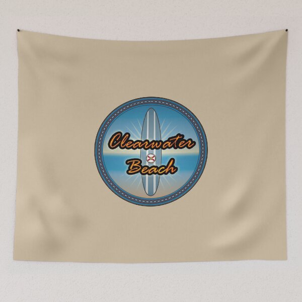 Item preview, Clearwater Beach Florida stitching effect designed and sold by studioss76.