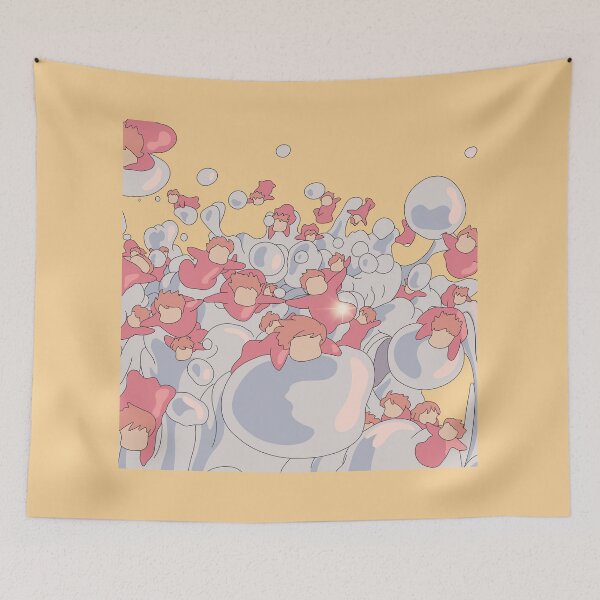 Item preview, Ponyo Movie Art designed and sold by Papaink.