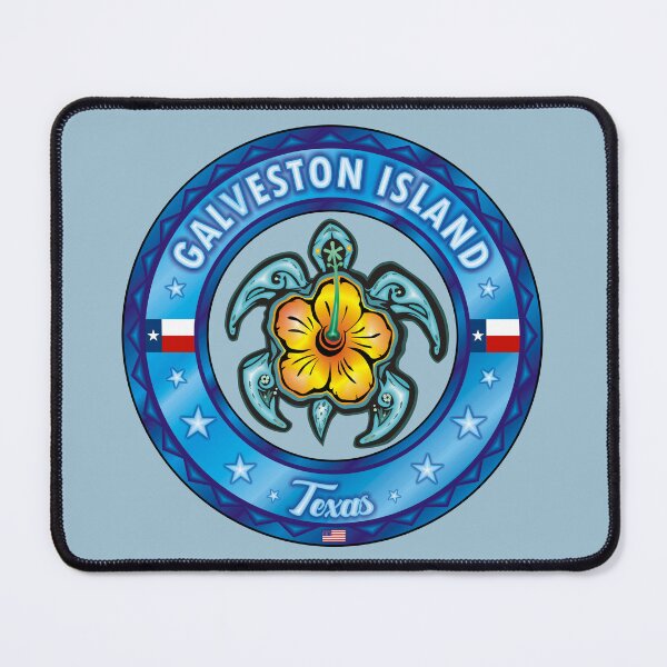 Item preview, Galveston Island Texas sea turtle hibiscus designed and sold by studioss76.