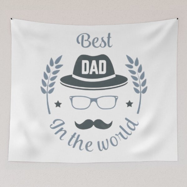 Item preview, Father's Day - Best Dad in the World 1 designed and sold by rylalgarra.