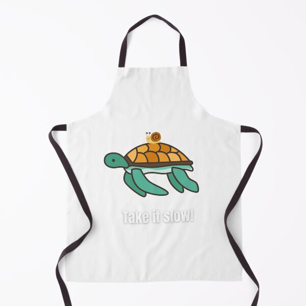 Item preview, "Take it Slow" Friendly Turtle T-Shirt designed and sold by ChitraWoman.