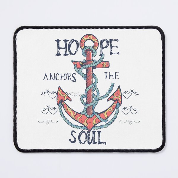 Item preview, Hope Anchors the Soul: Vibrant Anchor Christian Art Design designed and sold by HahaHandlesHub.