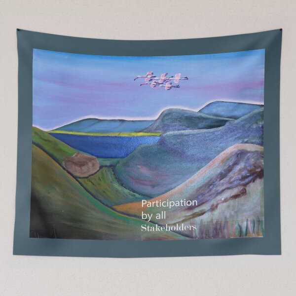 Item preview, Great Conservation Flamingos designed and sold by annenambiro.