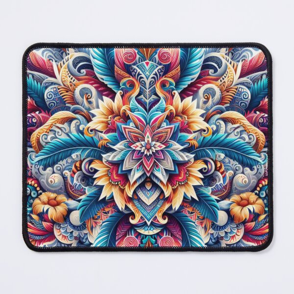 Item preview, Hawaii inspired intricate floral pattern  designed and sold by metebf.