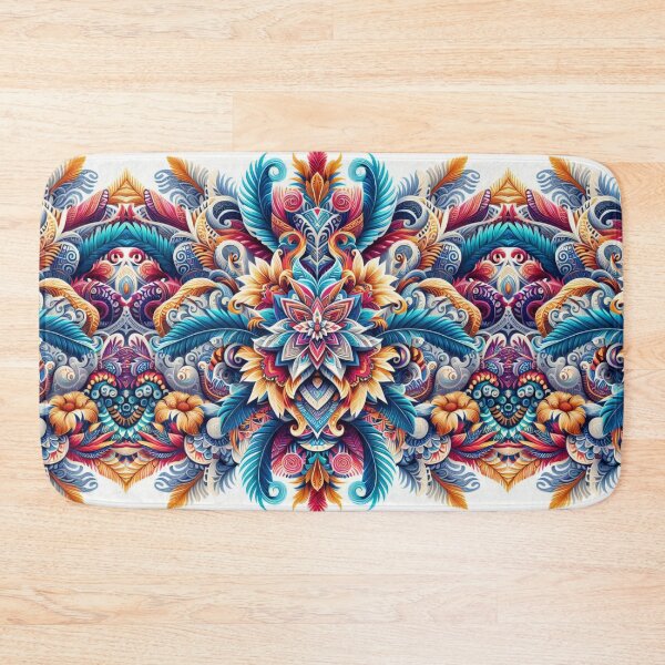 Item preview, Hawaii inspired intricate floral pattern  designed and sold by metebf.
