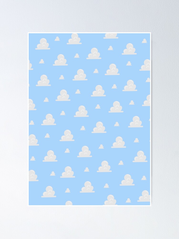 Andy S Room Clouds Poster