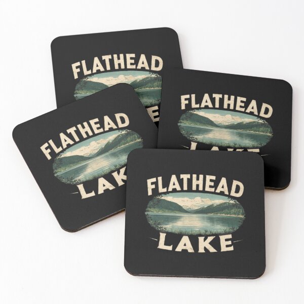 Item preview, Vintage Flathead Lake  - Montana designed and sold by GroovyDino.