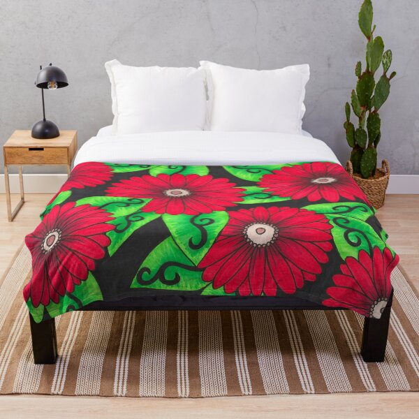 Item preview, Dibujo De Margarita Gerbera Roja designed and sold by Handmadebyjessm.