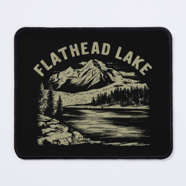 Item preview, Vintage Flathead Lake  - Montana designed and sold by GroovyDino.