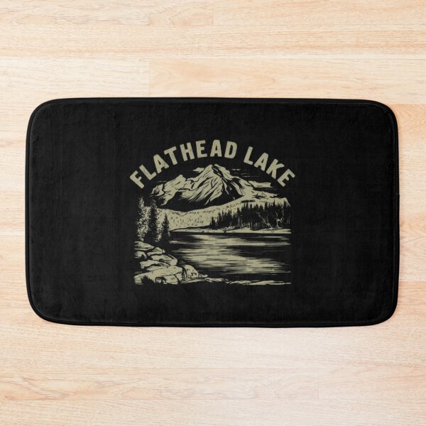 Item preview, Vintage Flathead Lake  - Montana designed and sold by GroovyDino.