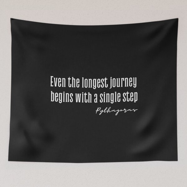 Item preview, Even the longest journey  begins with a single step designed and sold by Belweder.