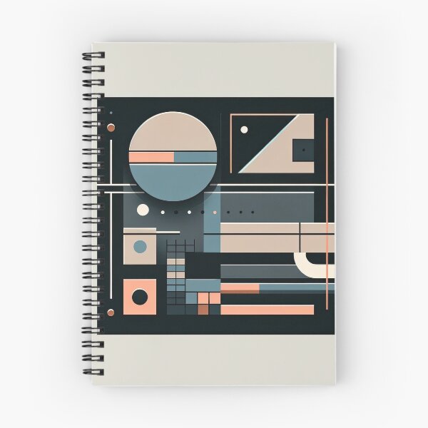 Item preview, Abstract futuristic design with geometric shapes designed and sold by SunkenCost.