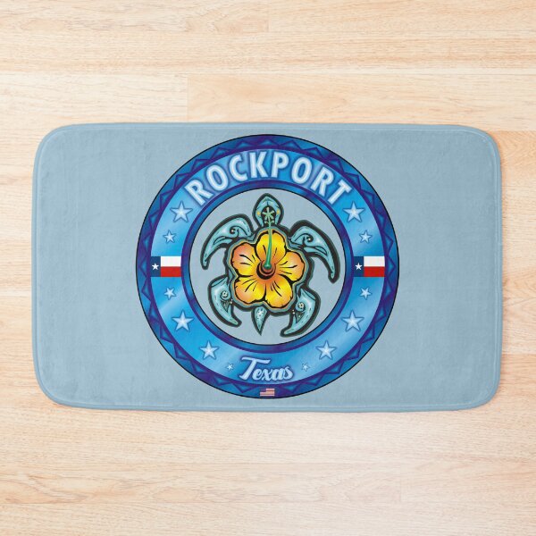 Item preview, Rockport Texas sea turtle hibiscus designed and sold by studioss76.