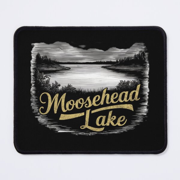 Item preview, Vintage Moosehead Lake  - Maine designed and sold by GroovyDino.