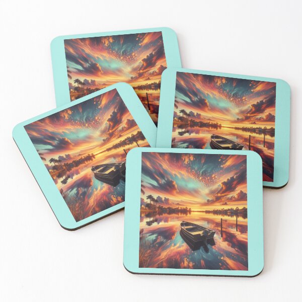 Item preview, Awesome Florida sunset designed and sold by seahorse crossing.