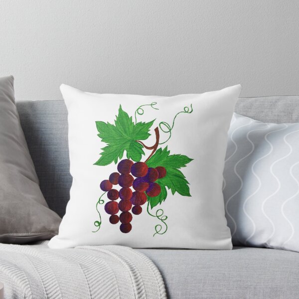Item preview, Purple Grapes on a vine designed and sold by artichromadsgns.