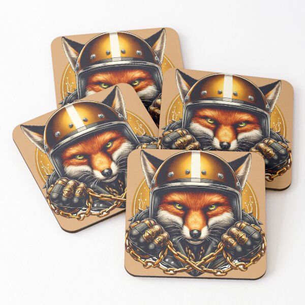 Item preview, MR. FURIOUS FOX - The Chieftain of Chaos designed and sold by MarkMotta.