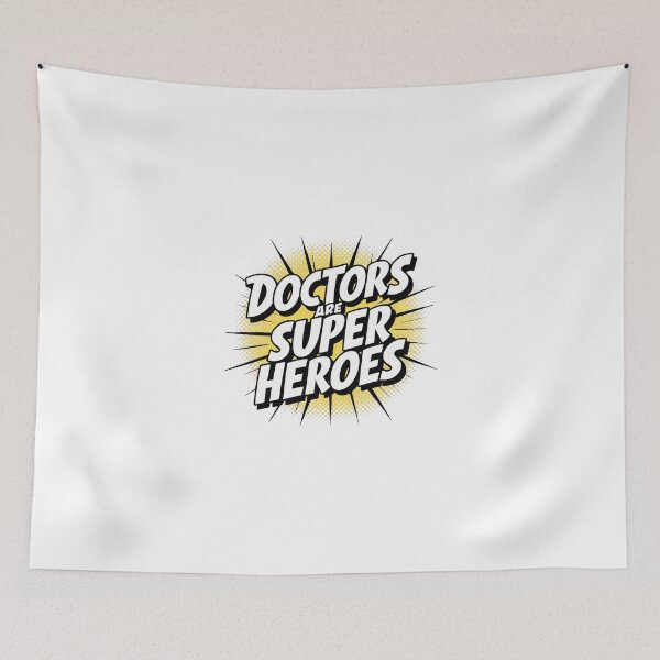 Item preview, Doctors Are Super Heroes designed and sold by Clouth Clothing  ⭐⭐⭐⭐⭐.