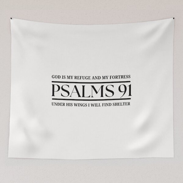 Item preview, Psalm 91 Bible Verse ,Christian Gospel Quotes, Inspirational  Christian Woman Design, designed and sold by mattlee20.