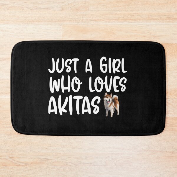 Item preview, Just A Girl Who Loves Akitas designed and sold by TheAnimalZ00.
