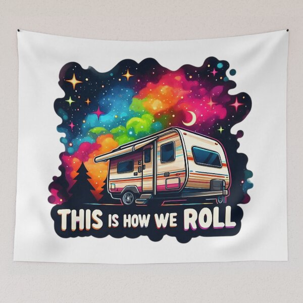 Item preview, RV Adventure Under Starry Skies THIS IS HOW WE ROLL designed and sold by SportsT-Shirts.