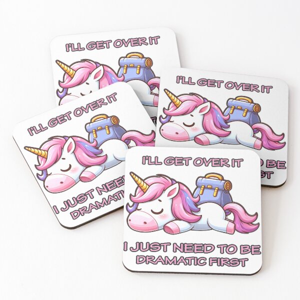 Item preview, I Just Need To Be Dramatic - Lazy Unicorn designed and sold by Teepot888.