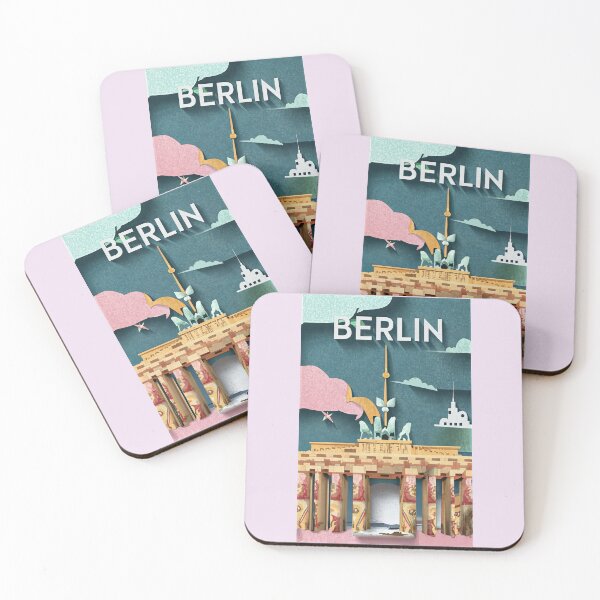 Item preview, Berlin, Germany, Cities of the World, Vintage style Poster designed and sold by emaga.