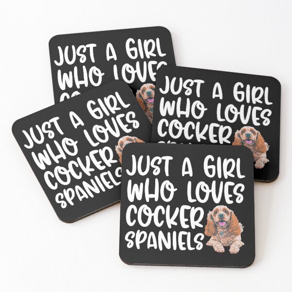 Item preview, Just A Girl Who Loves Cocker Spaniels designed and sold by TheAnimalZ00.