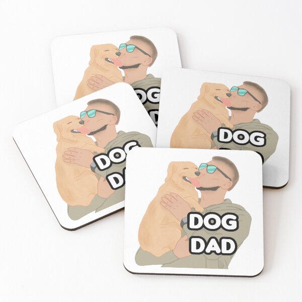 Item preview, Dog dad designed and sold by Artistkhg.