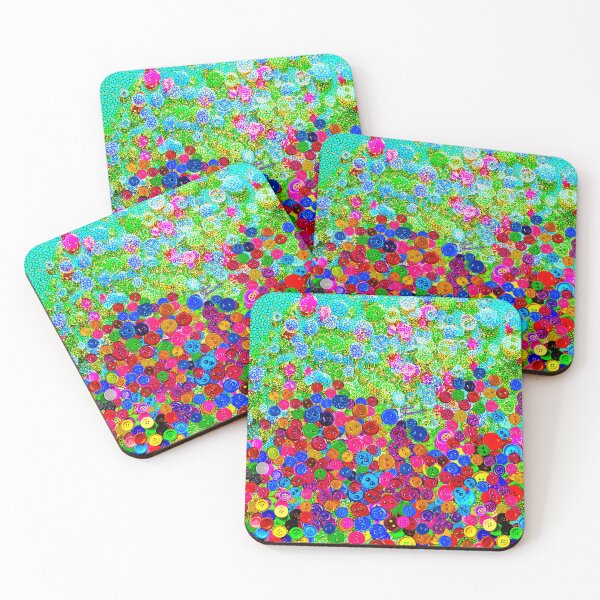 Item preview, Neon Buttons Explosion designed and sold by Fluid Artzworx.