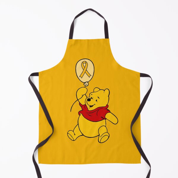 Item preview, Yellow Bear Hanging onto an Awareness Ribbon Balloon (Yellow) designed and sold by CaitlynConnor.