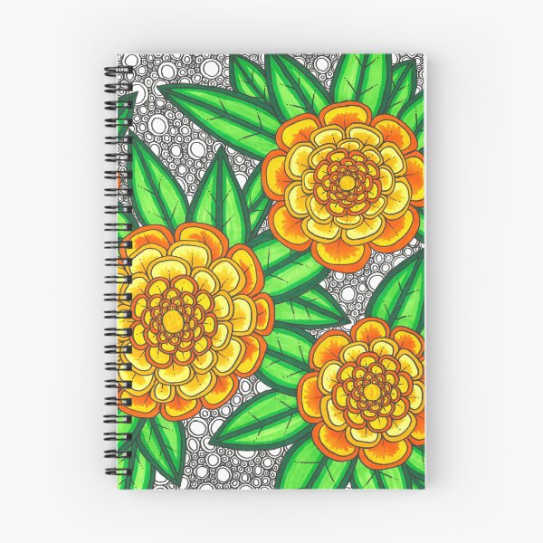 Item preview, Orange Zinnias designed and sold by Handmadebyjessm.